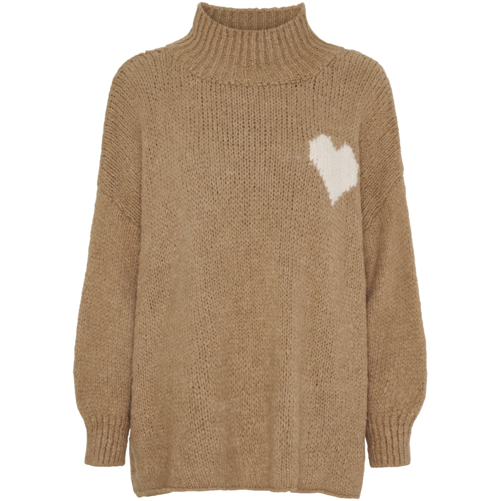 Marta du Chateau dame strik MdcCedar 9232 - Light Camel/Panna