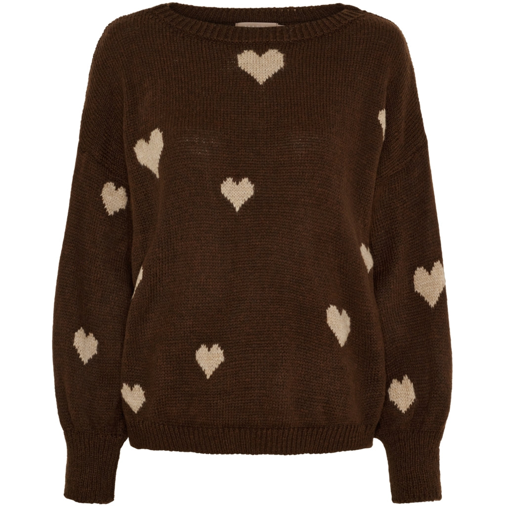 Marta du Chateau dame strik MdcClover 9582 - Moro