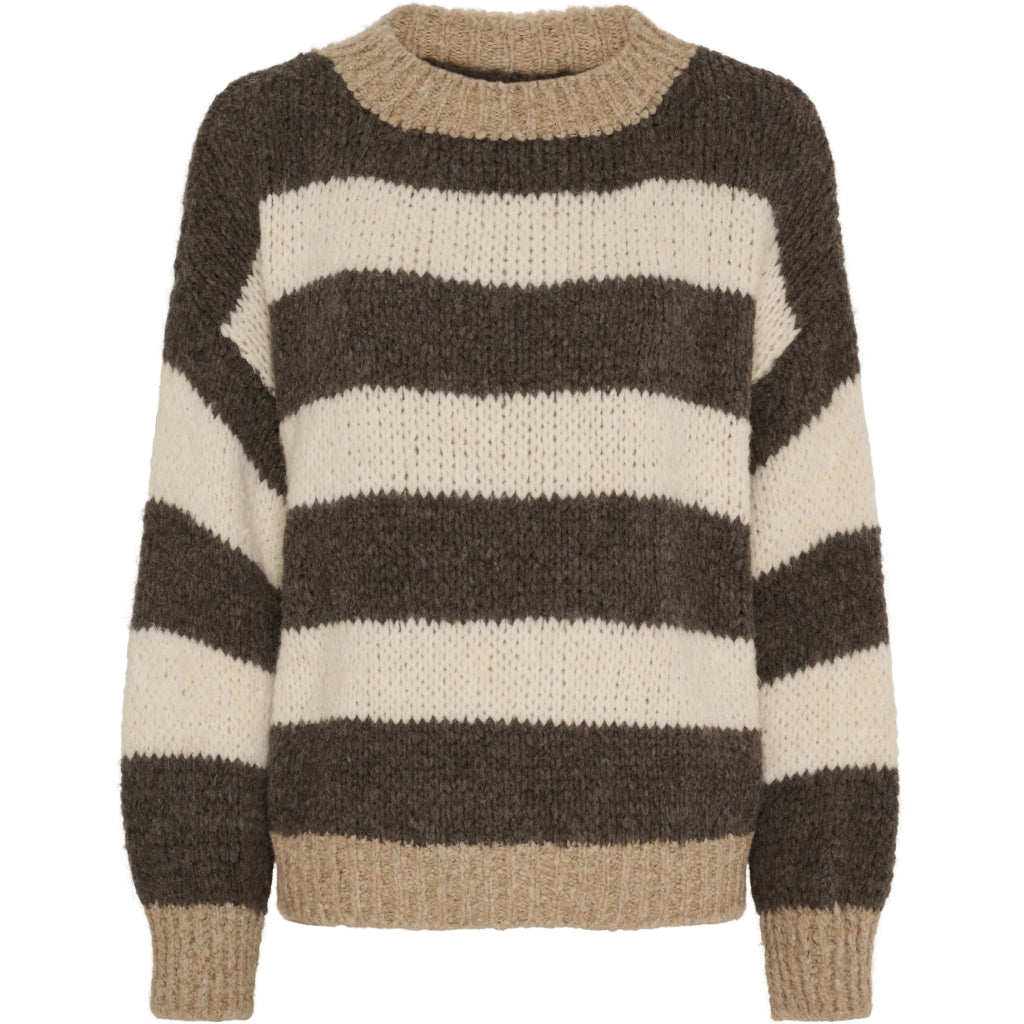 Marta du Chateau dame strik MdcEden 35717 - Camel/Fango/Burro