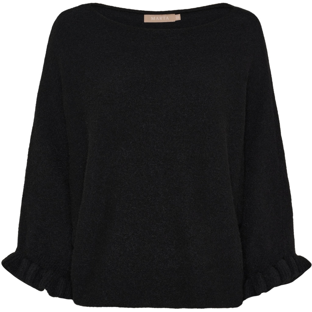 Marta du Chateau dame strik MdcElderflower 30003 - Black