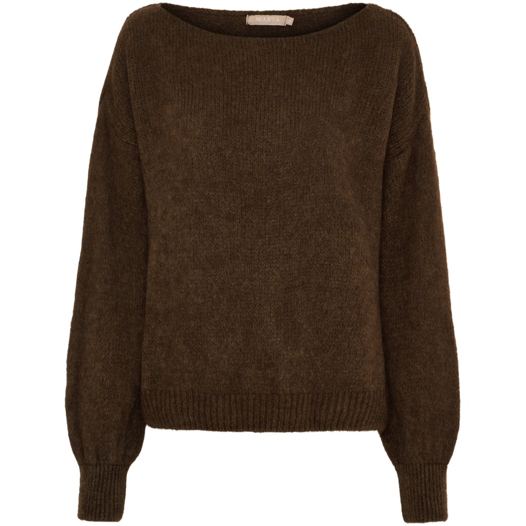 Marta du Chateau dame strik MdcRosa 5102 - Chocolat111909