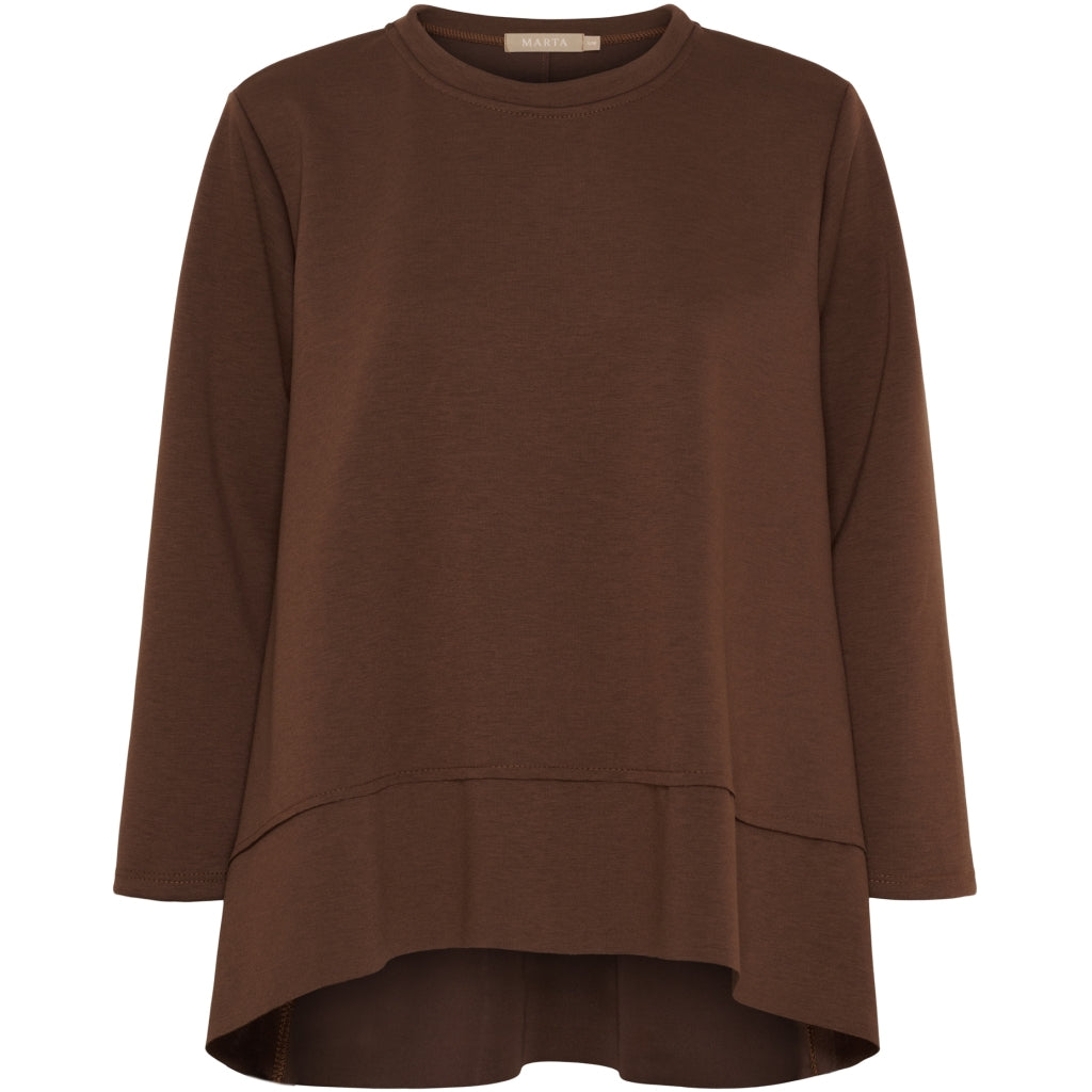Marta du Chateau dame sweatshirt MdcPine 85783-1 - Moro18