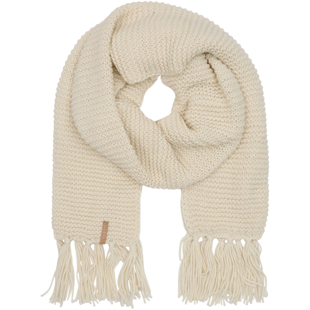 Marta du Chateau dame tørklæde MdcMilena 172-1002 - Off White