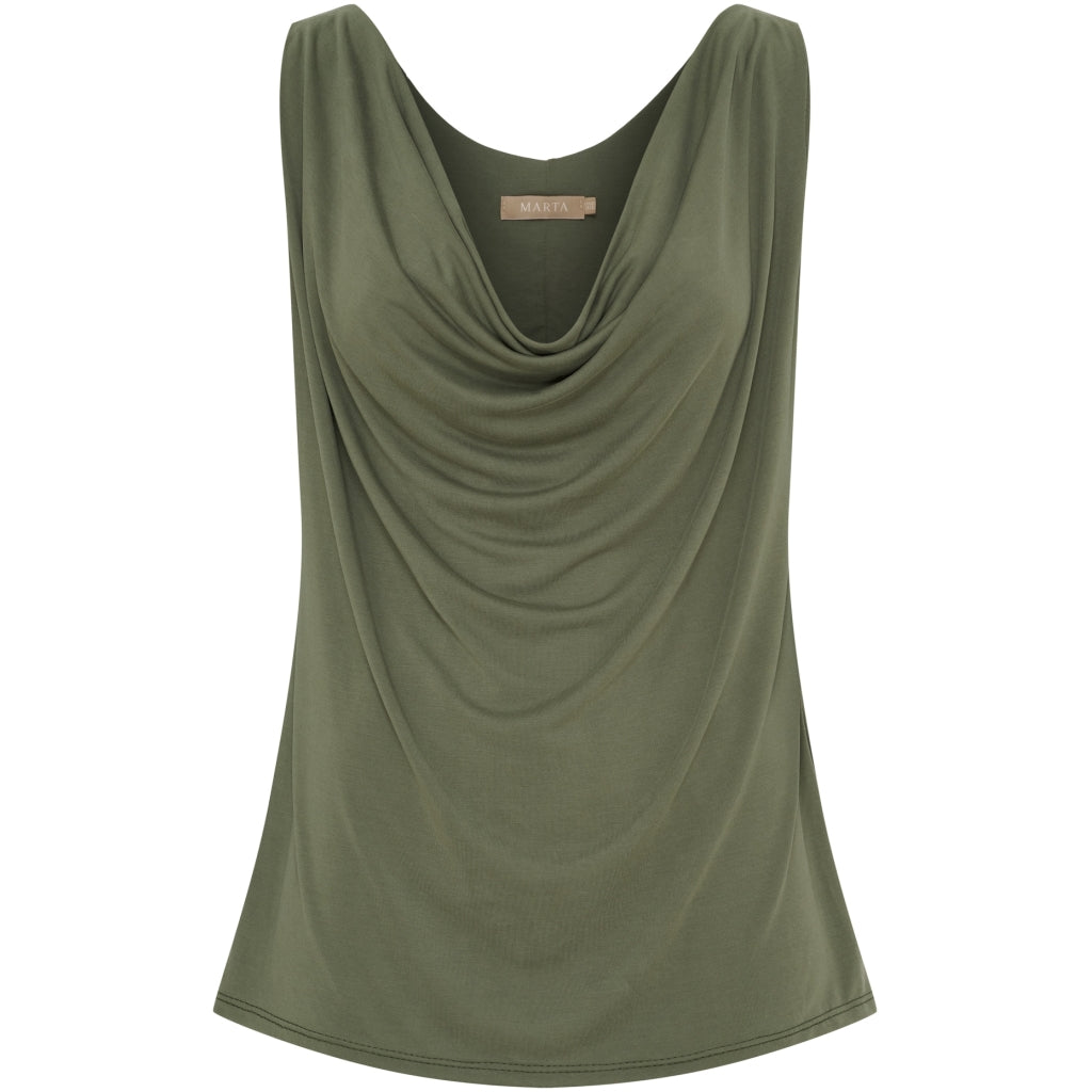 Marta du Chateau dame top MdcVeronika 82107 - Military