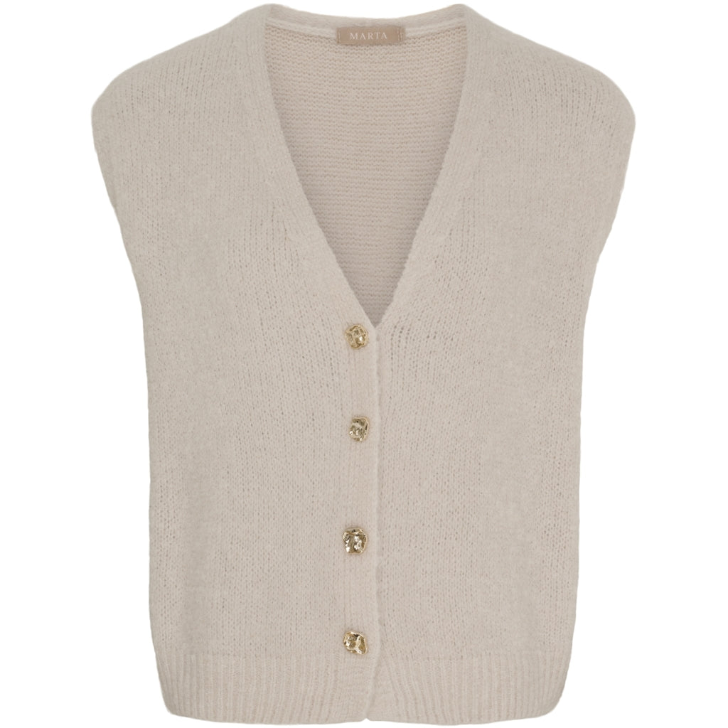 Marta du Chateau dame vest MdcAmara 5215 - Beige