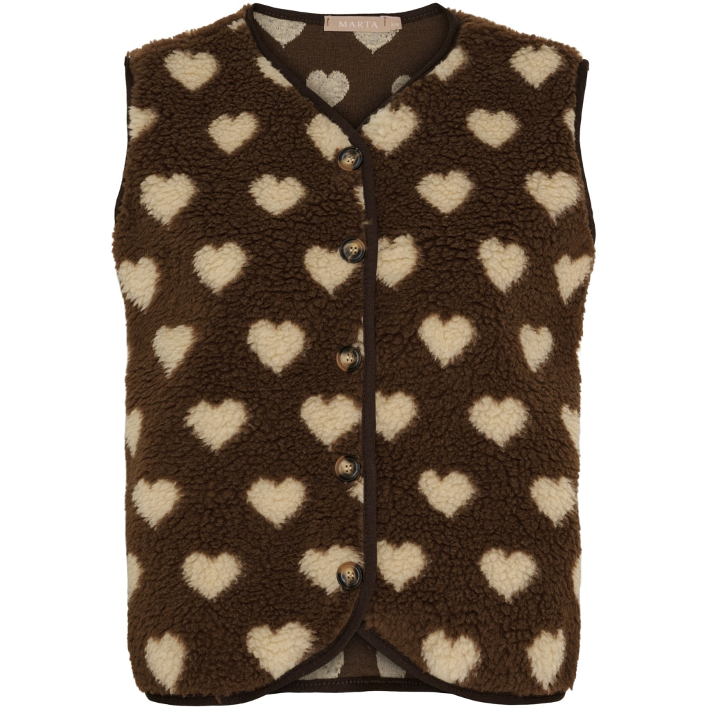 Marta du Chateau dame vest MdcDahlia 25710 - Moro/Camello