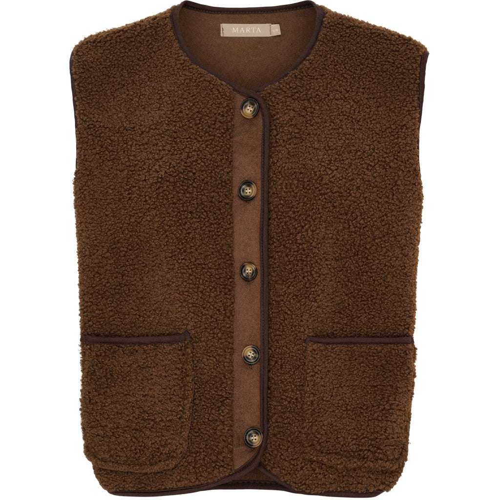 Marta du Chateau dame vest MdcEmmie 25172 - Moro