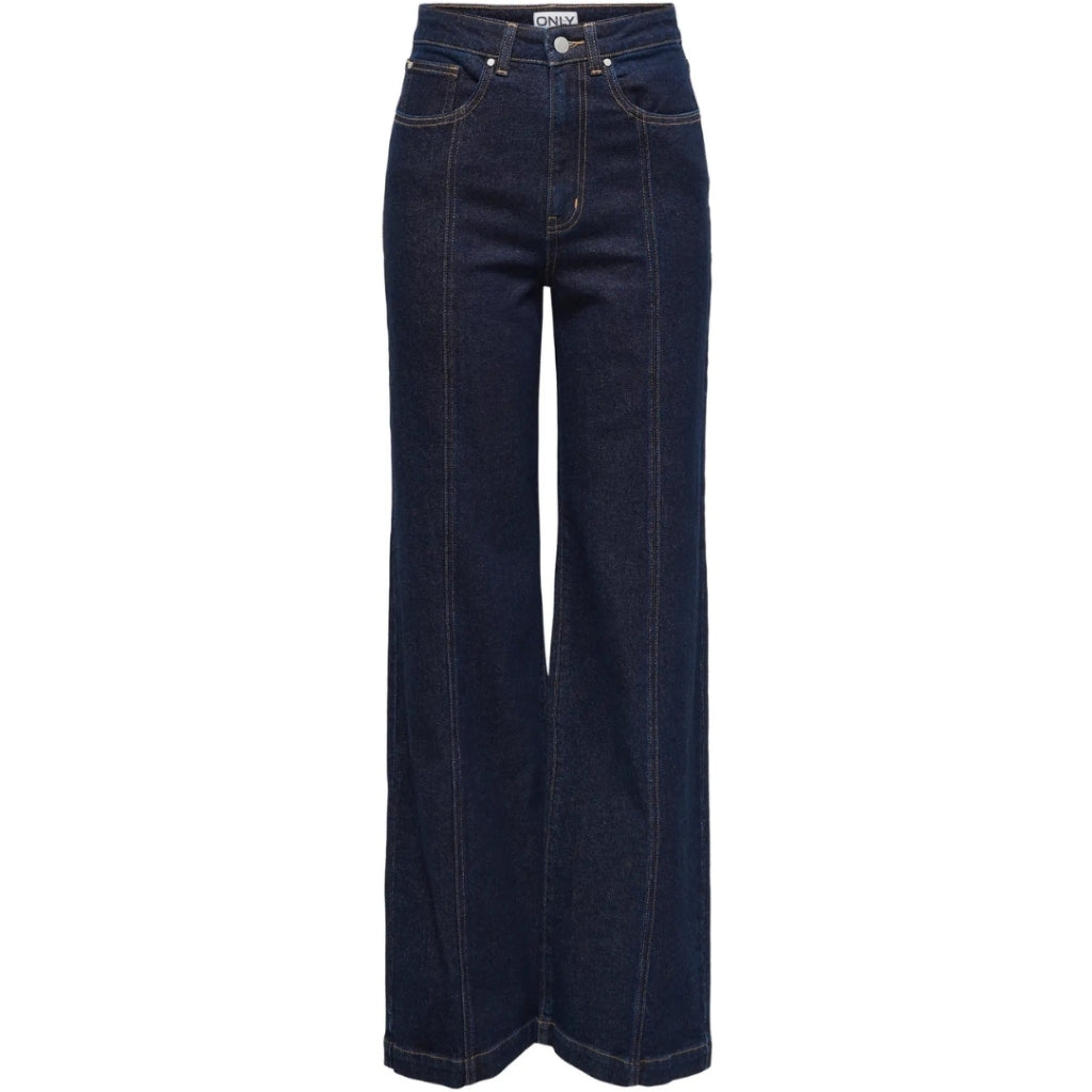 ONLY DAME JEANS ONLHOPE - Dark Blue Denim