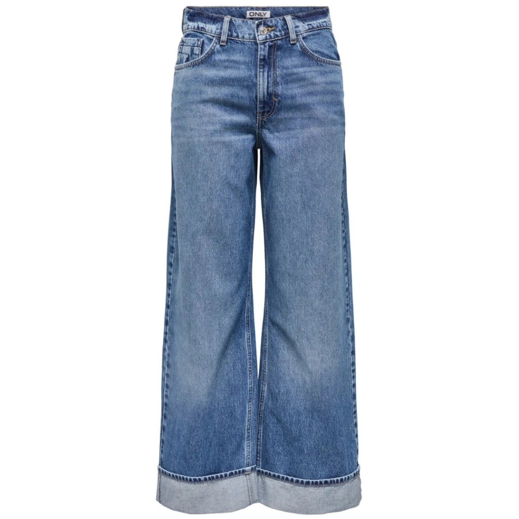 ONLY DAME JEANS ONLHOPE - Medium blue denim