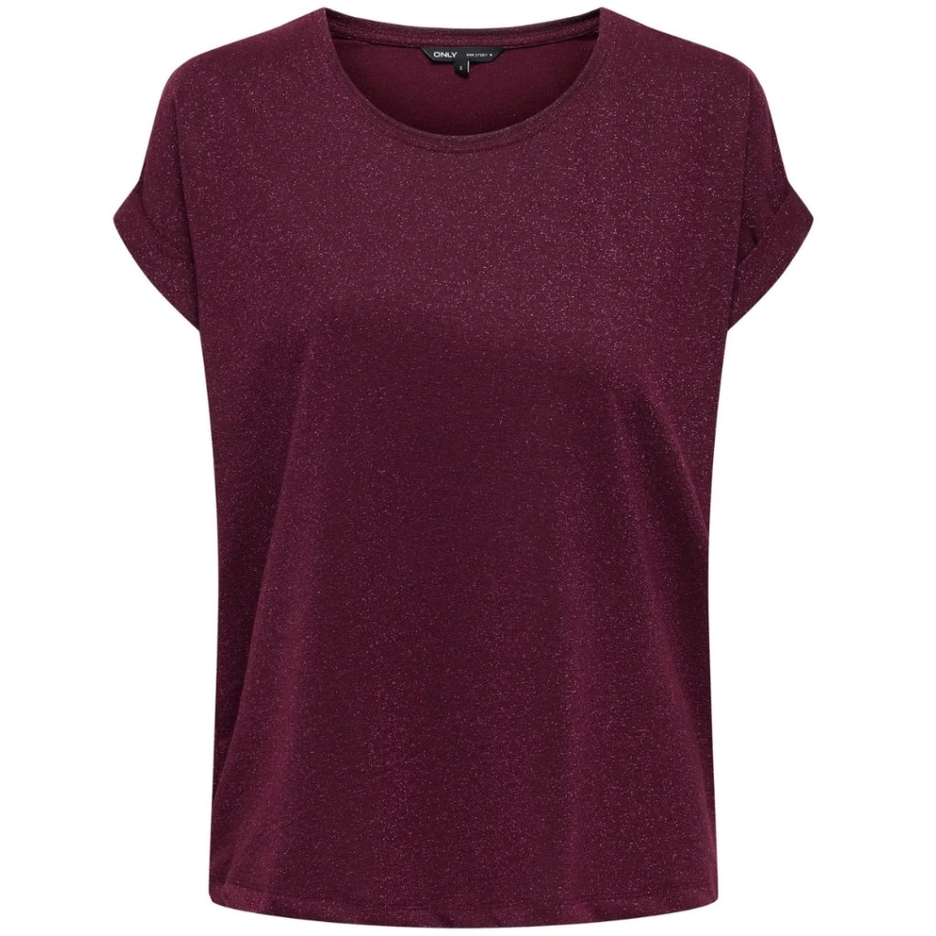 ONLY DAME TOP ONLMOSTER - Chocolate Truffle Chocolate truffle lurex