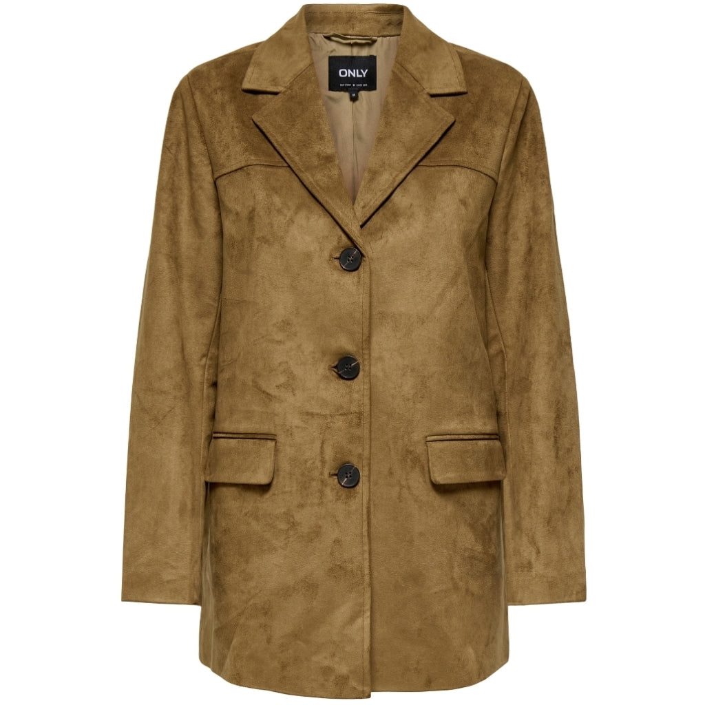 ONLY dame blazer ONLTULIP - Cognac