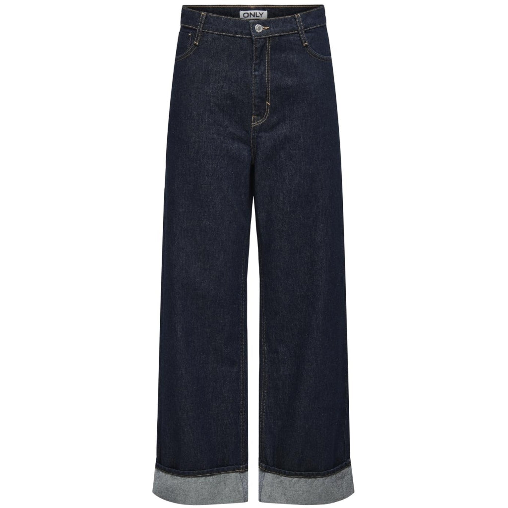 ONLY dame jeans ONLHOPE - Dark Blue Denim Rinse