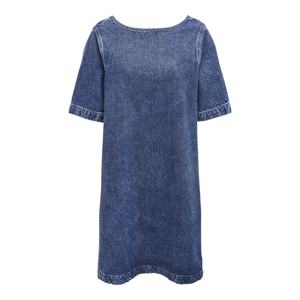 ONLY dame kjole ONLGIGI - Medium blue denim