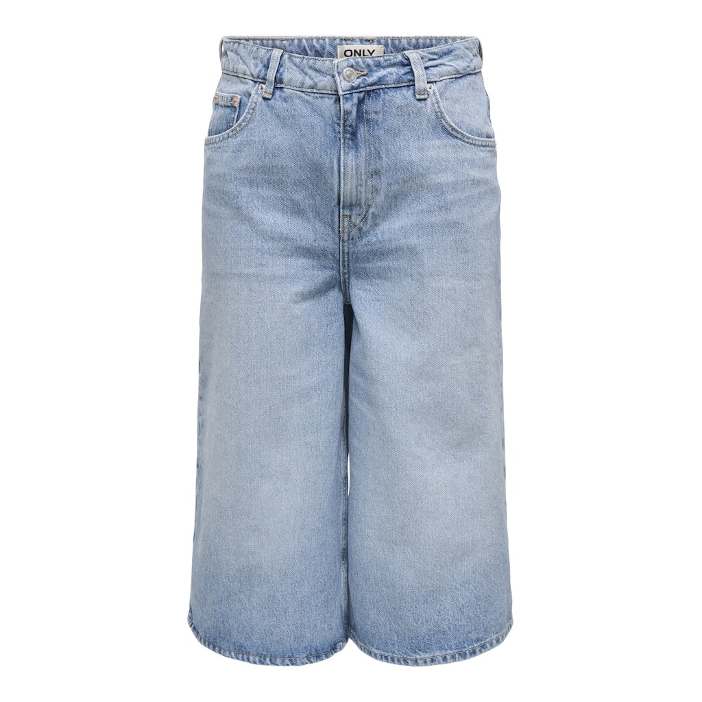 ONLY dame shorts ONLHOPE - Light Blue Denim