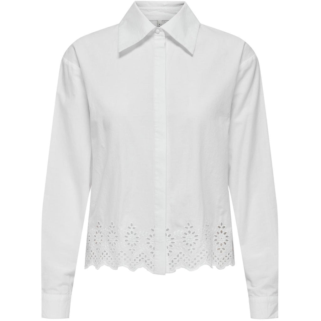 ONLY dame skjorte ONLLOU - Bright White
