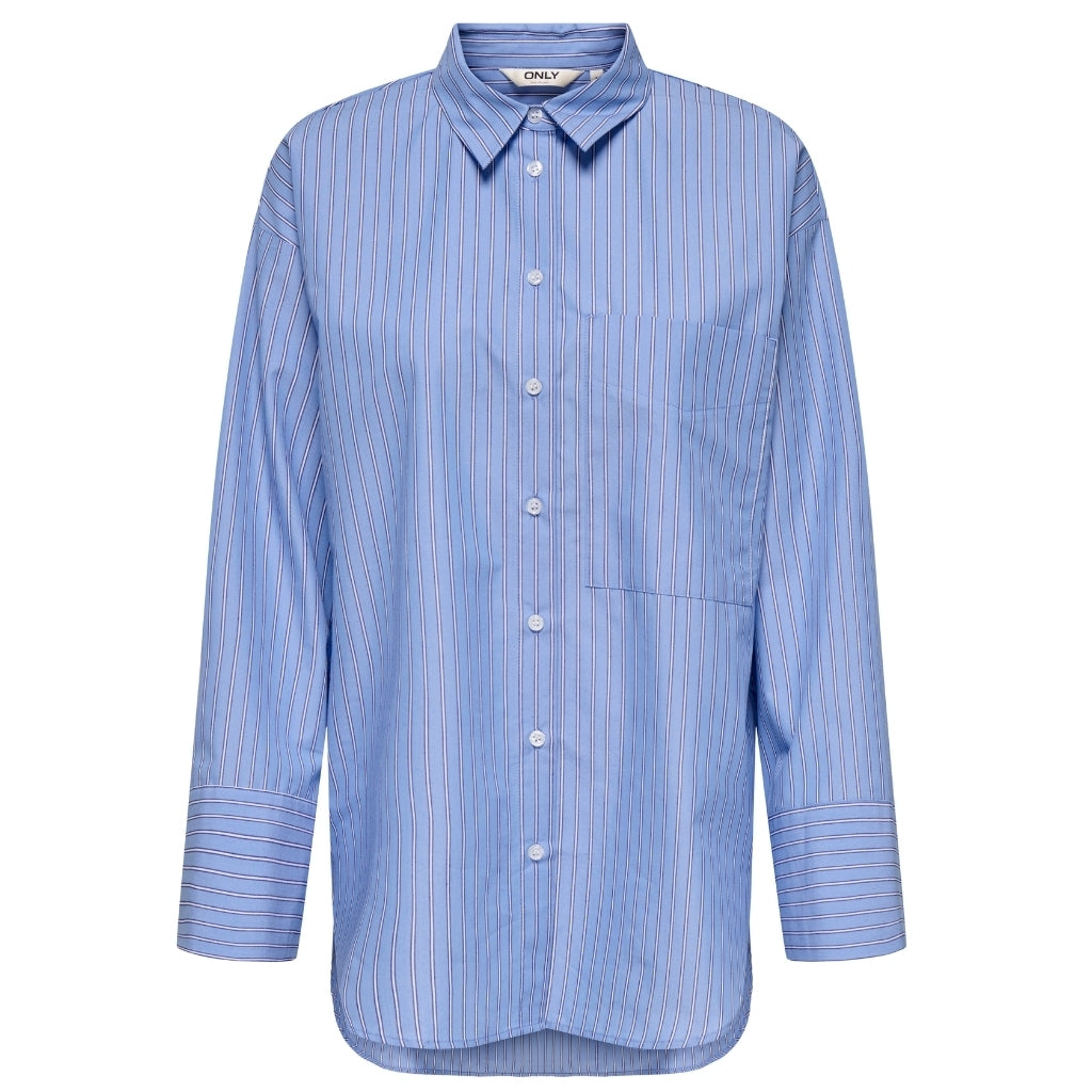 ONLY dame skjorte ONLMAIA - Blue ONLY dame skjorte ONLMAIA - Blue