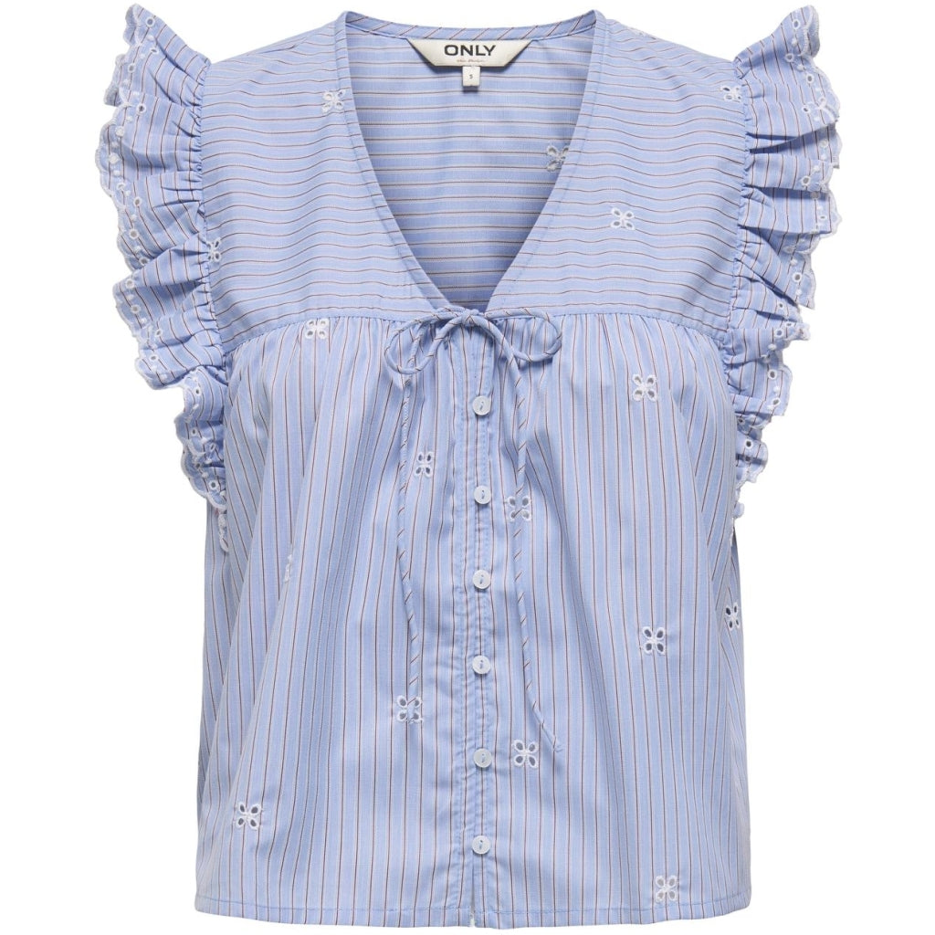ONLY dame top ONLTESSA - Serenity W BW+RUBY WINE