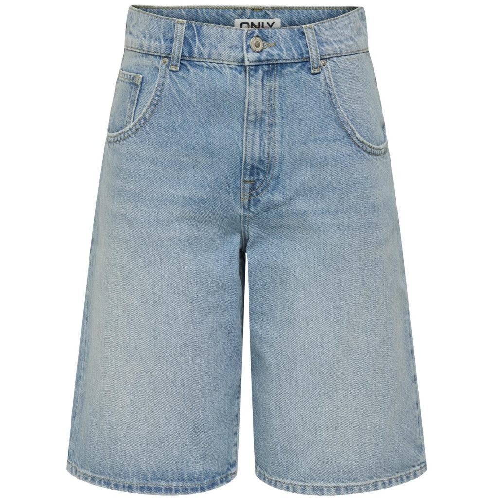 Only dame shorts ONLMATE - Light Blue Denim