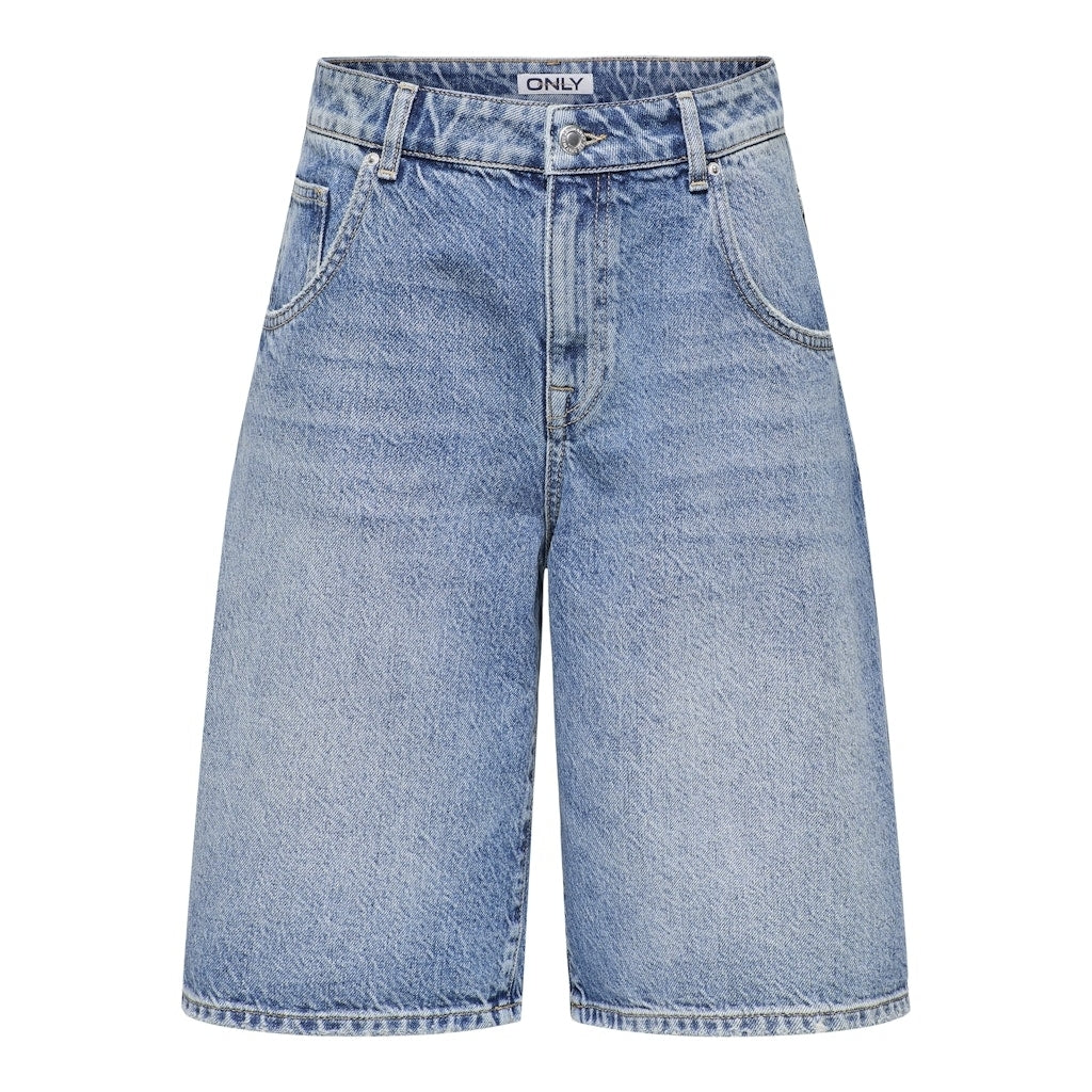 Only dame shorts ONLMATE - Medium blue denim