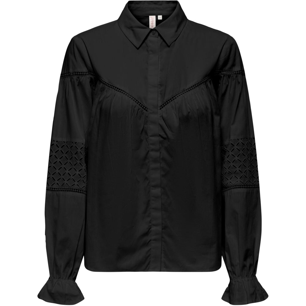 Only dame skjorte ONLMAY - Black