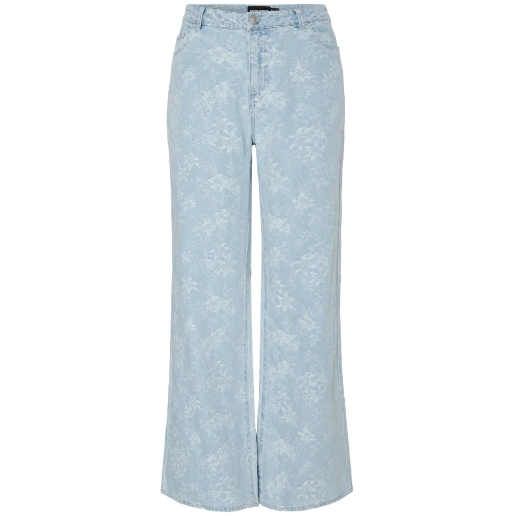 PIECES DAME JEANS PCFELINE - Light Blue Denim