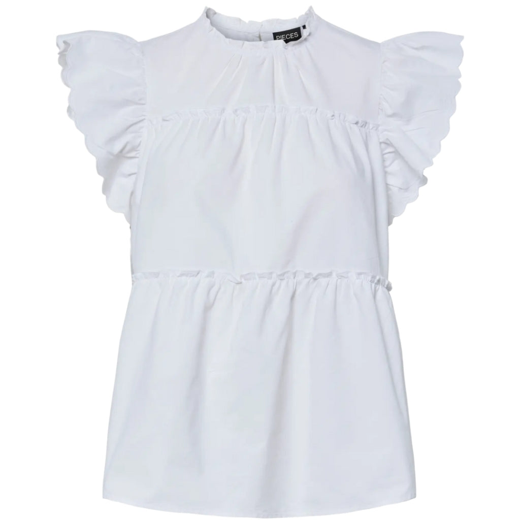 PIECES DAME TOP PCJILLA - Bright White