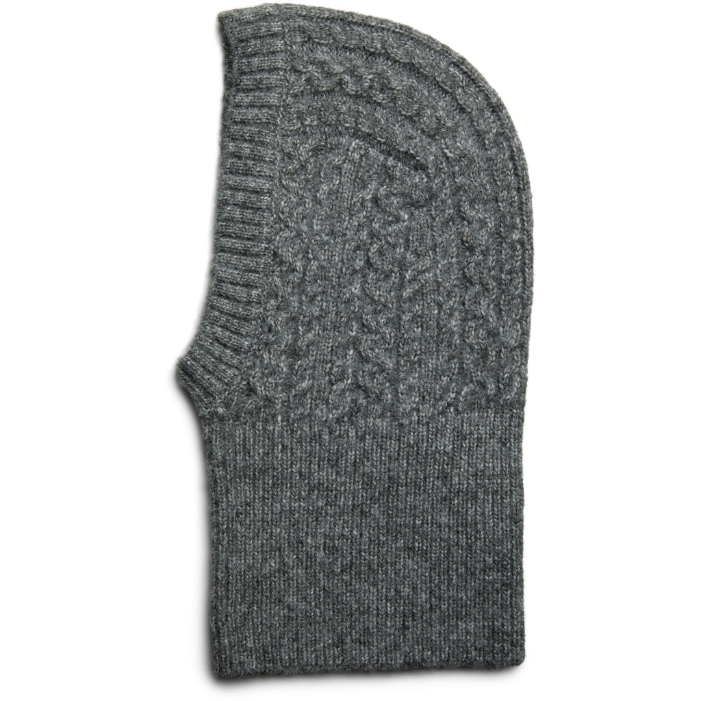 PIECES Dame Hat PCJisa - Dark grey melange