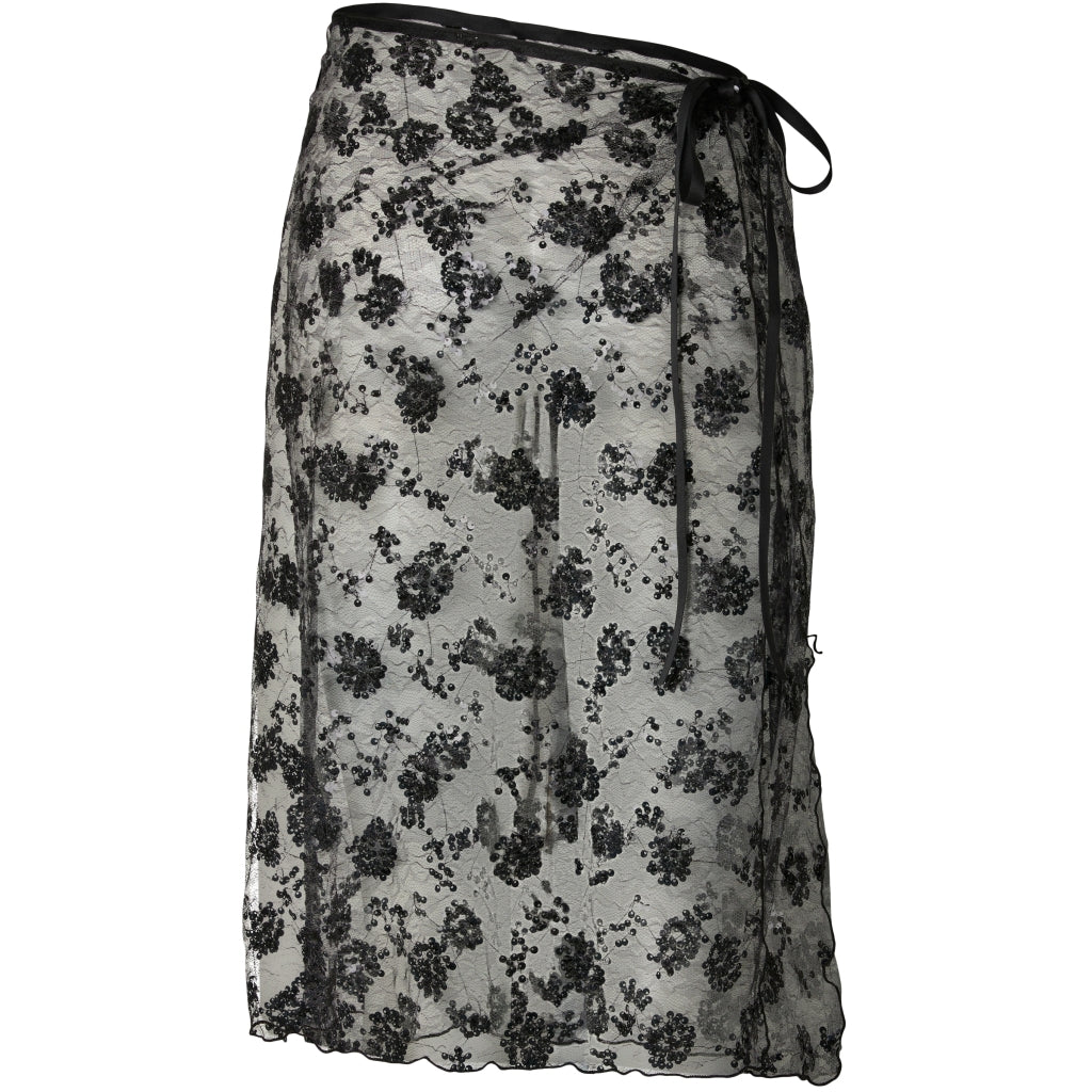 PIECES Dame Nederdel PCNatasja - Black