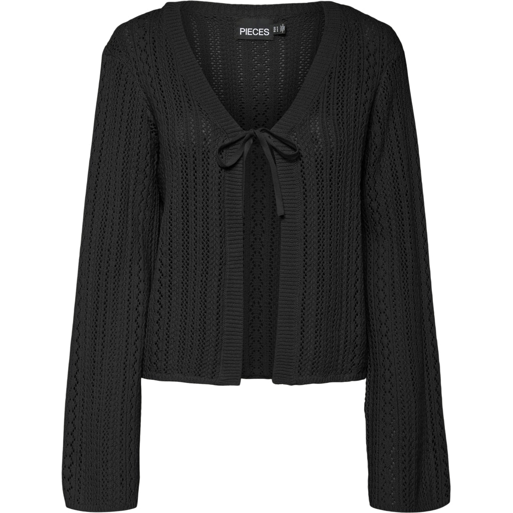 PIECES dame cardigan PCNUKA - Black
