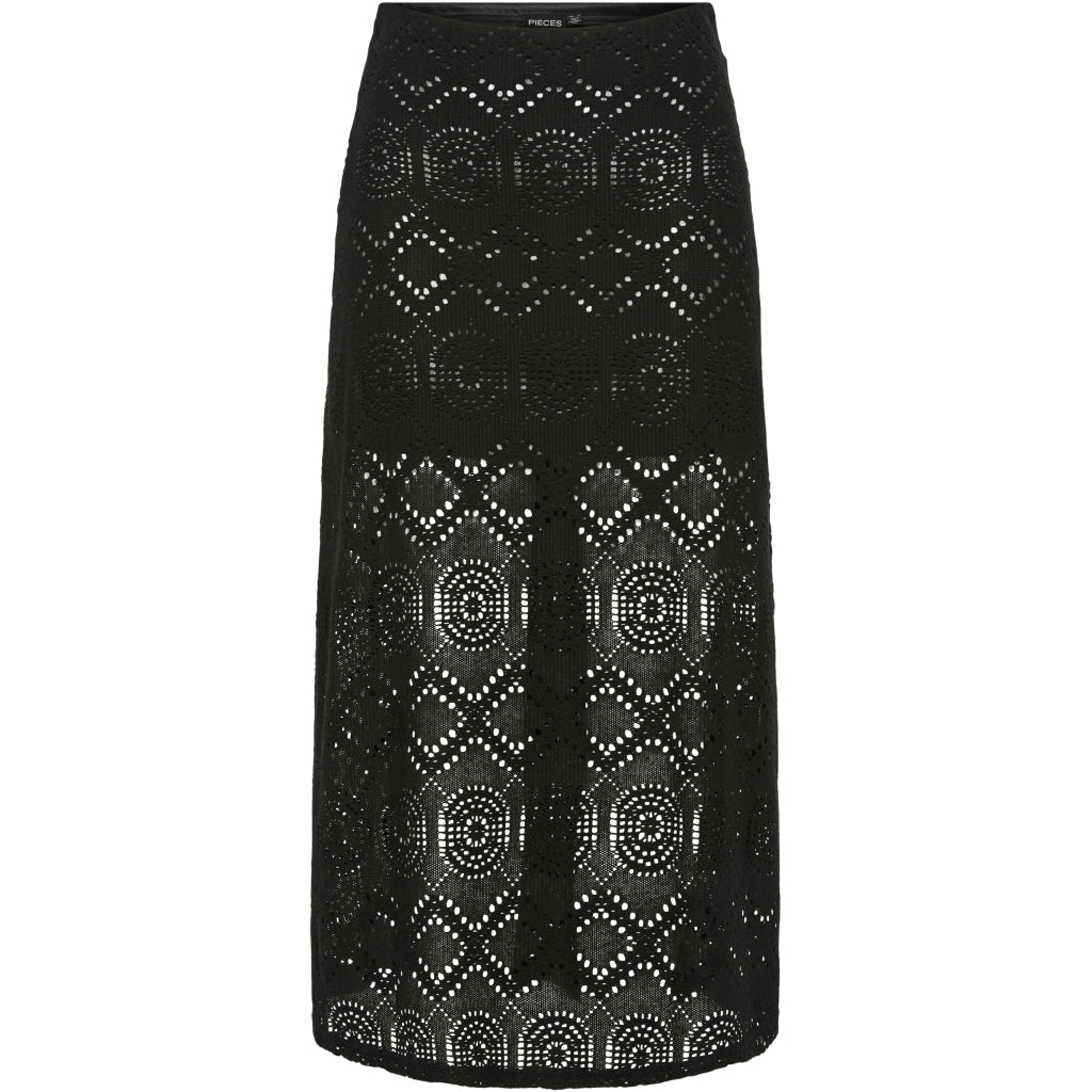PIECES dame nederdel PCSONNIE - Black