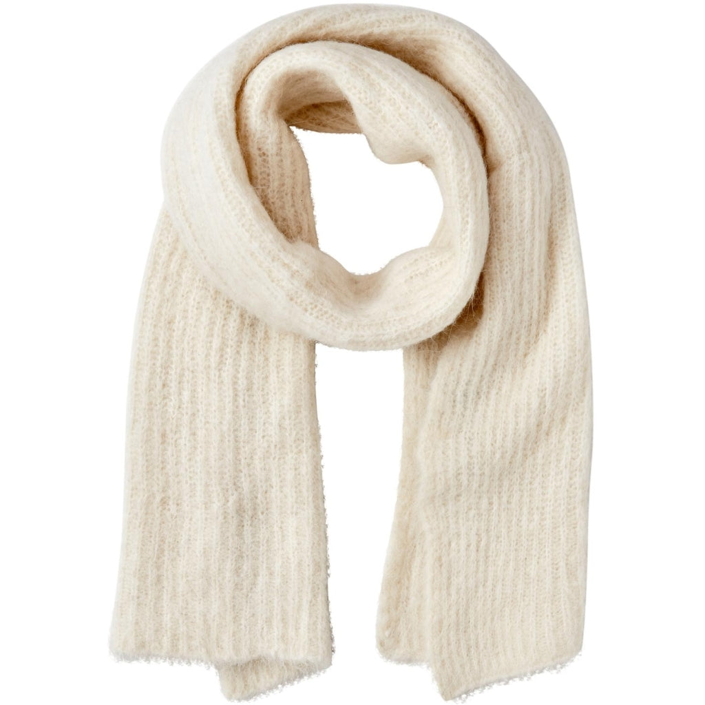 PIECES dame scarf PCBERA - Cloud Dancer