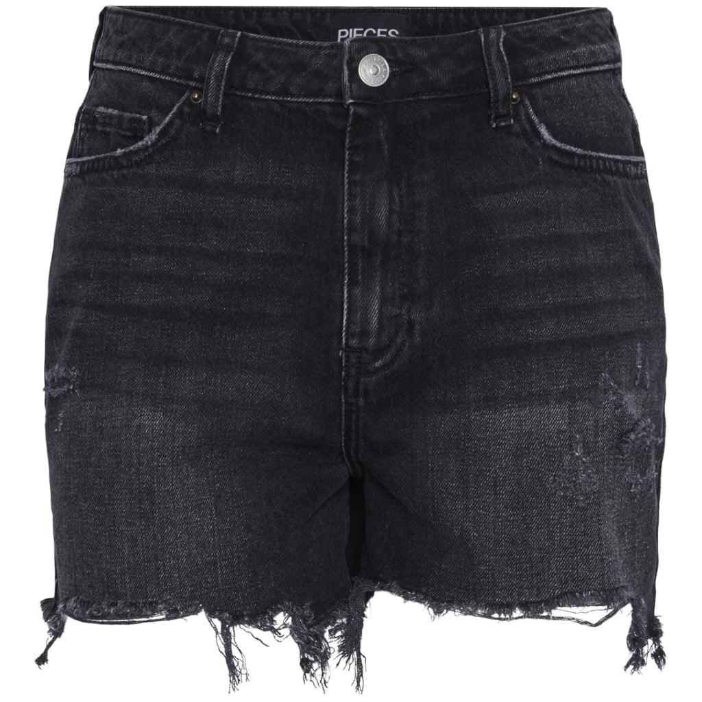 PIECES dame shorts PCSUMMER - Black