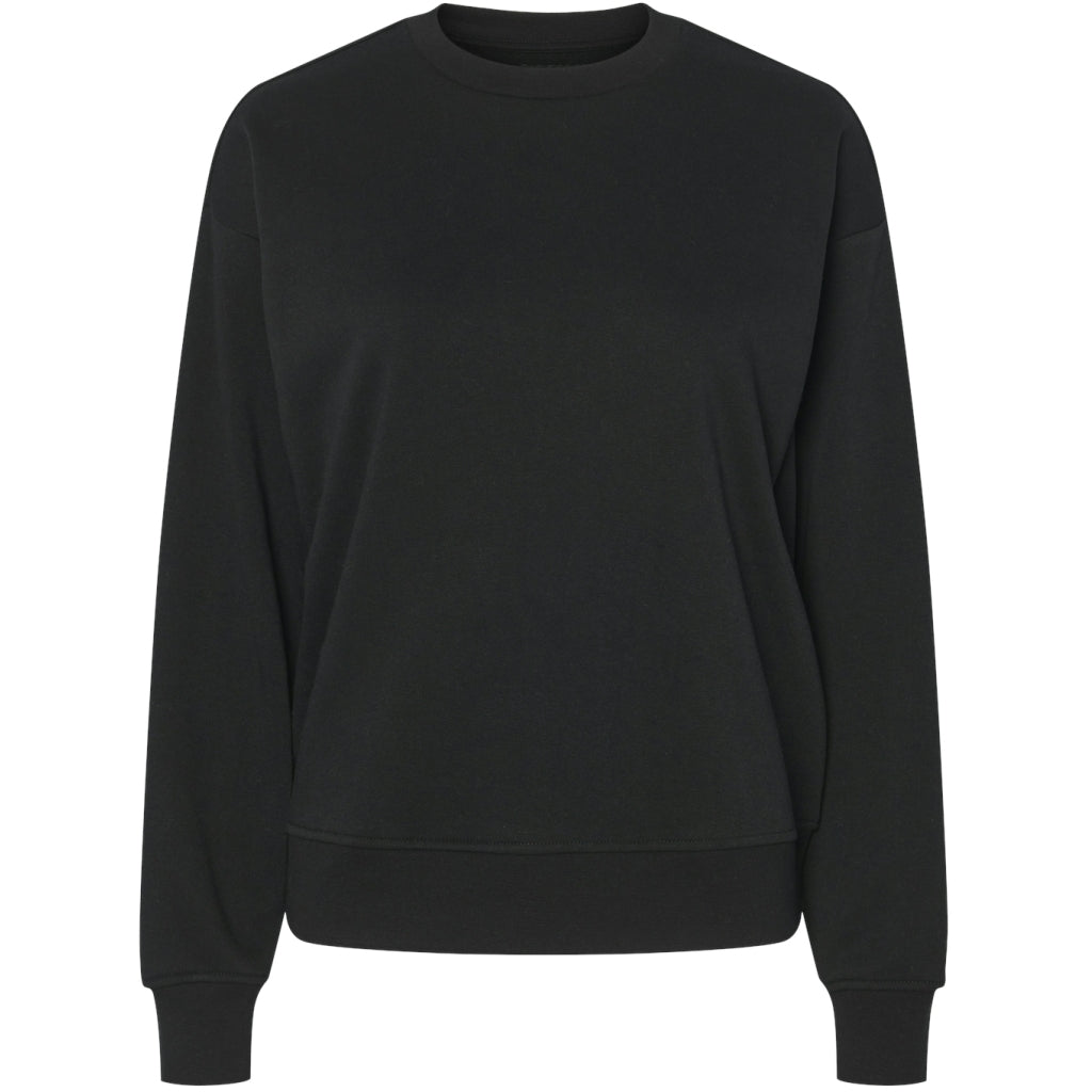PIECES dame sweatshirt PCCHILLI - Black
