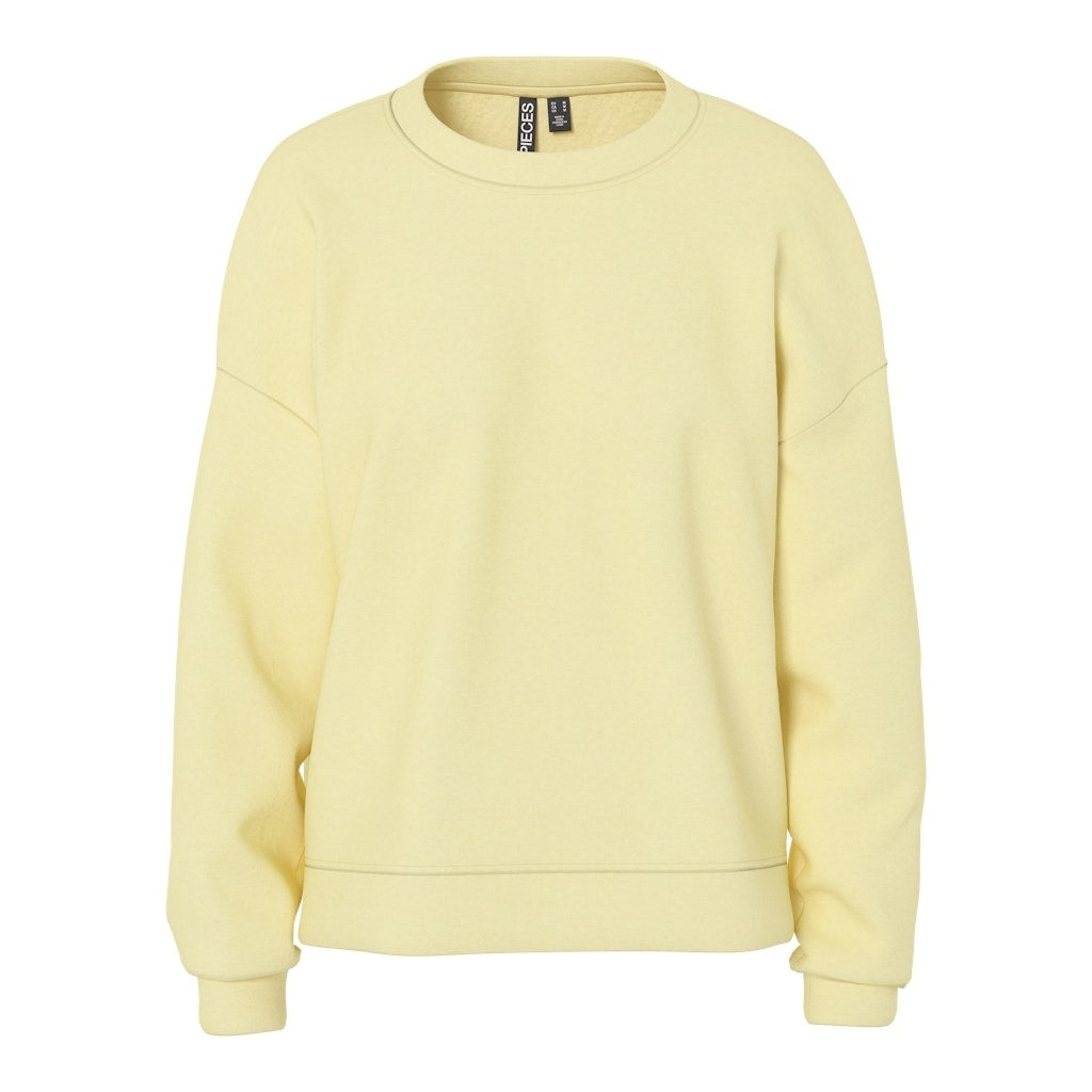 PIECES dame sweatshirt PCCHILLI - French Vanilla