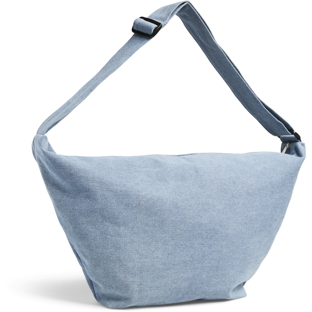 PIECES dame taske PCAMANDA - Light Blue Denim