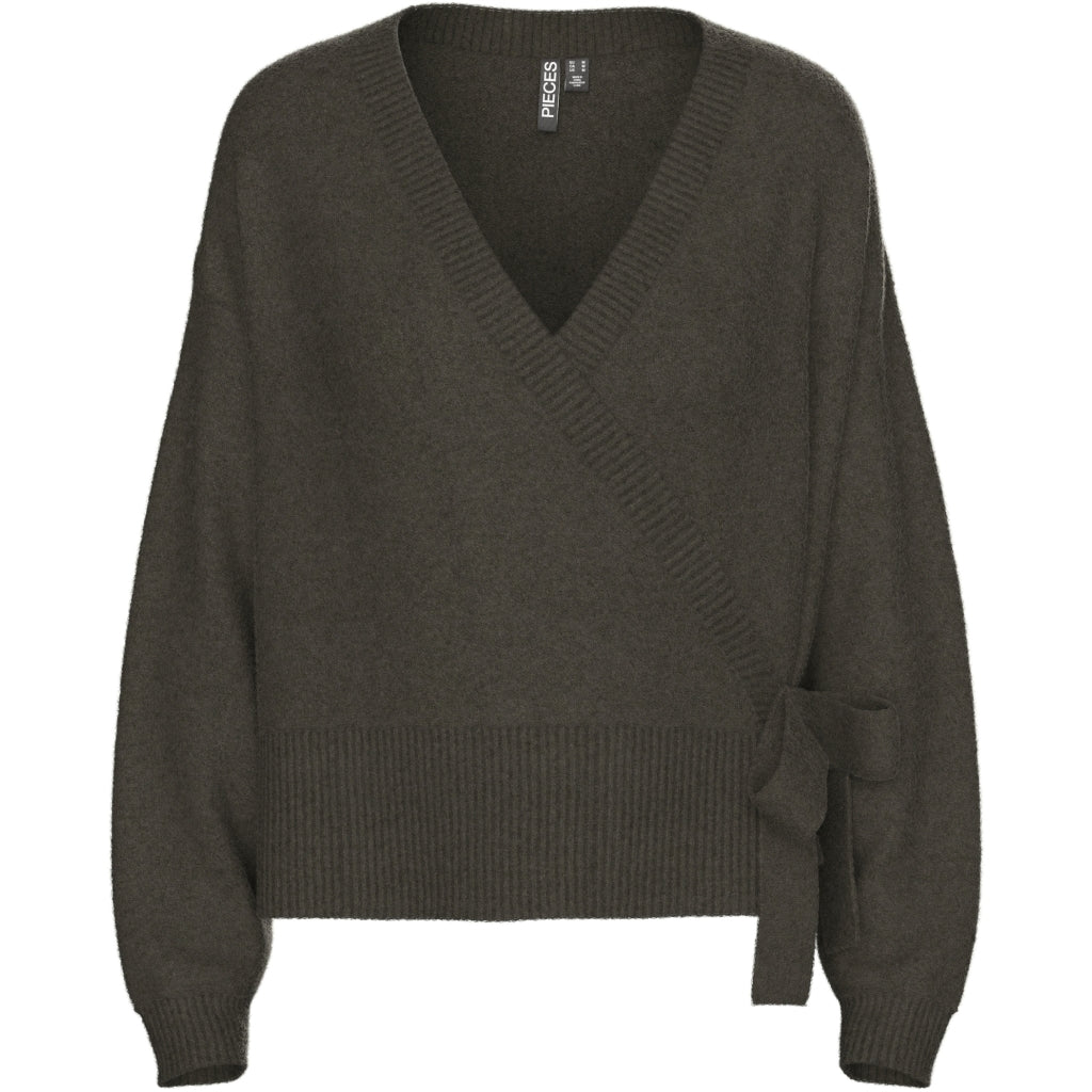 Pieces dame strik cardigan PCMALOU - Hot Fudge