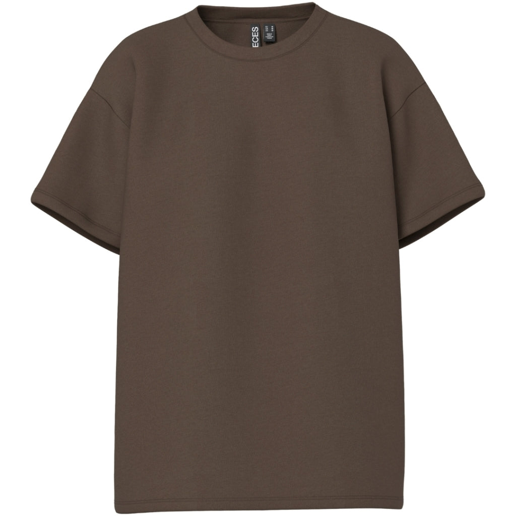 Pieces dame t-shirt PCSKYLAR - Hot Fudge