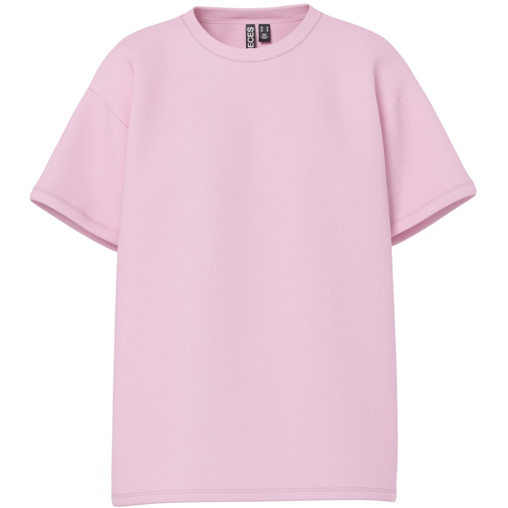 Pieces dame t-shirt PCSKYLAR - Roseate Spoonbill