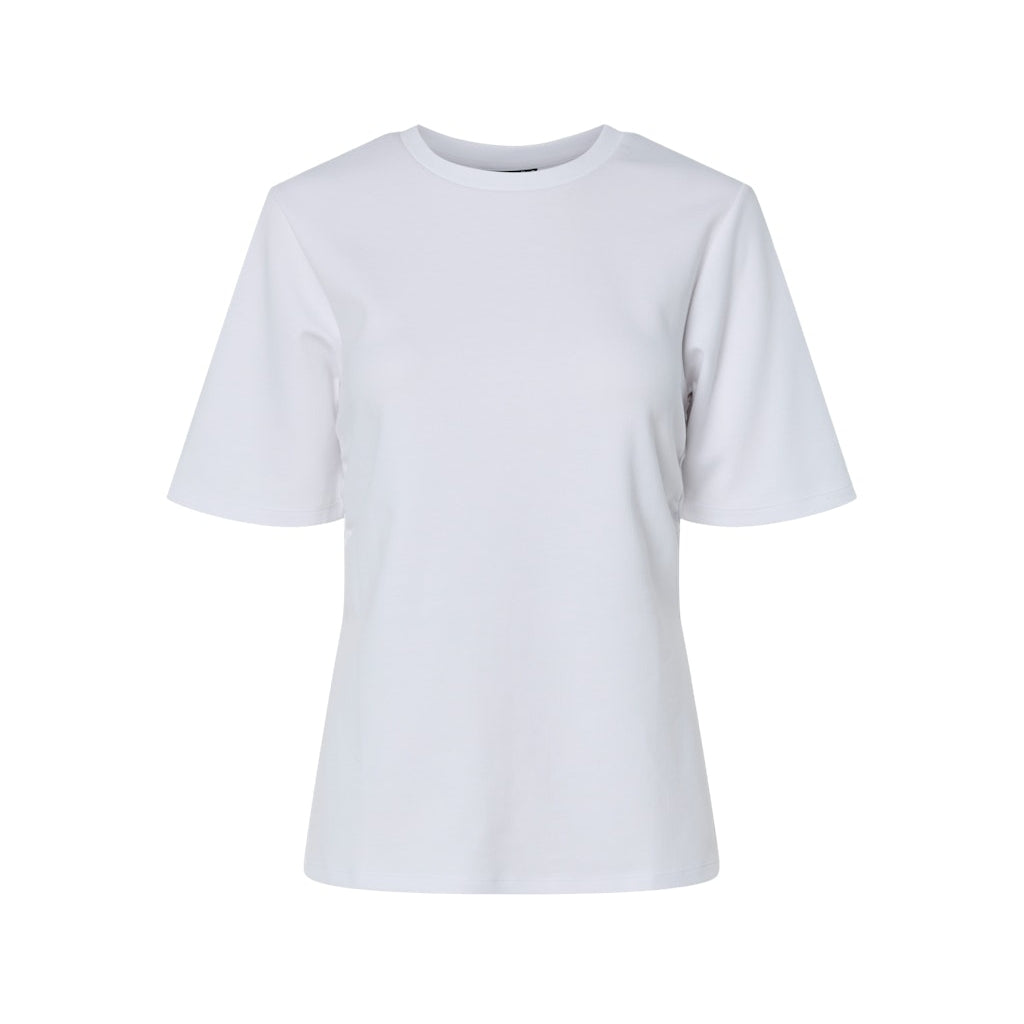 Pieces dame tee PCSKYLAR - Bright White