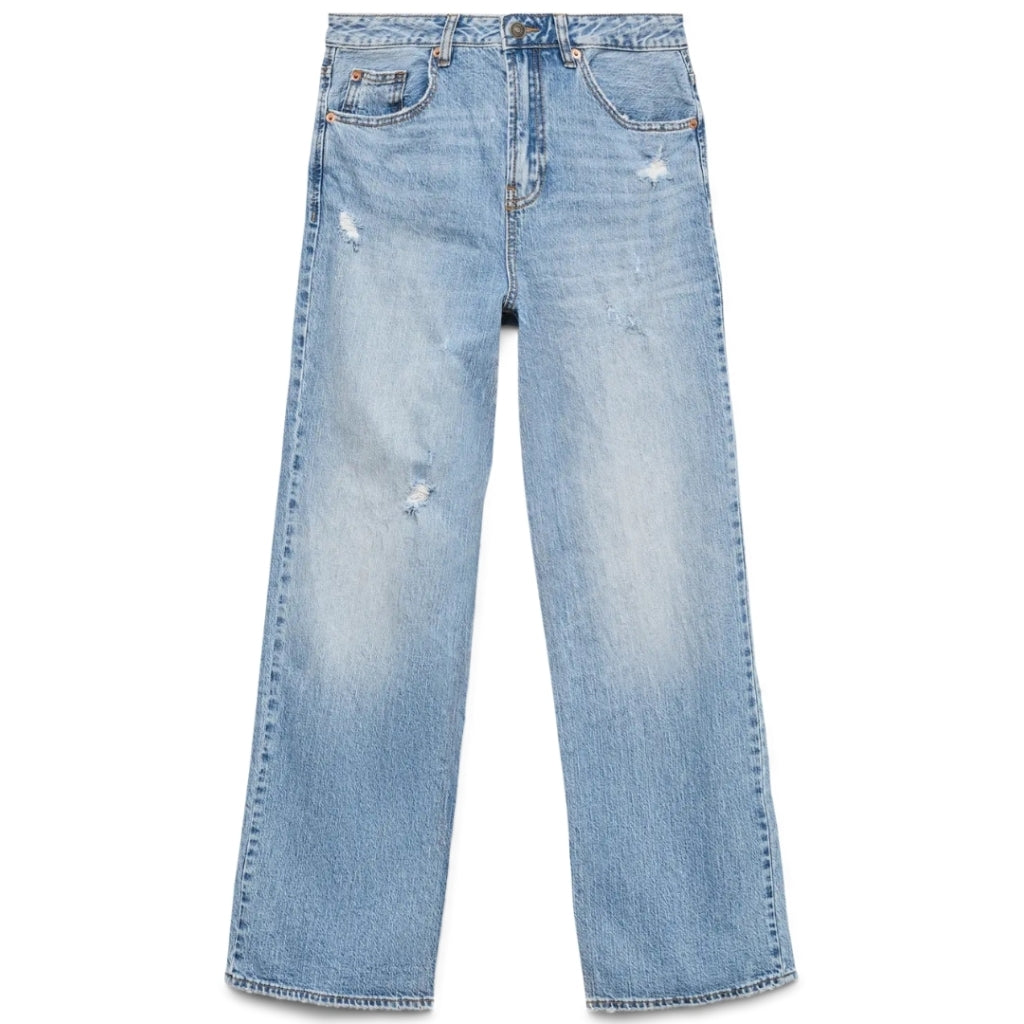 VERO MODA DAME JEANS VMTESSA - Light Blue Denim