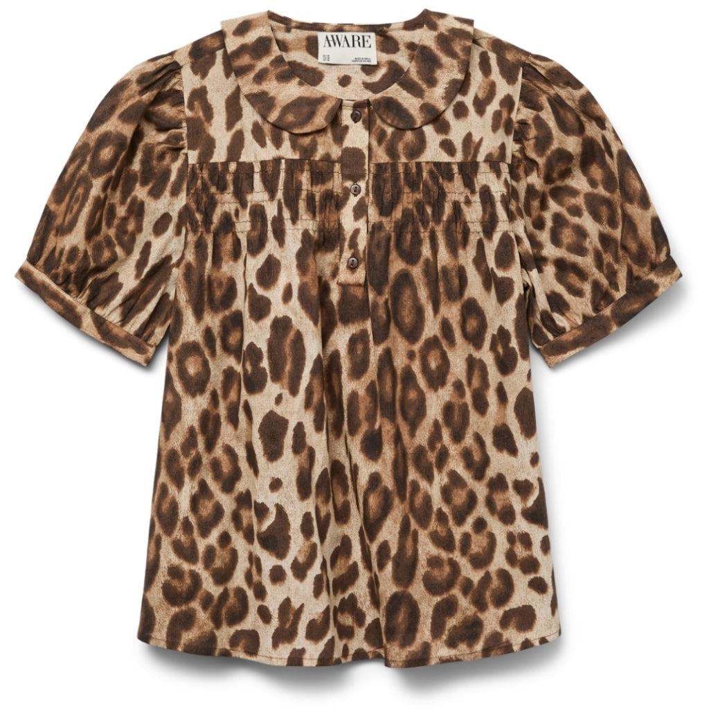 VERO MODA DAME TOP VMROXANNE - ermine nila print