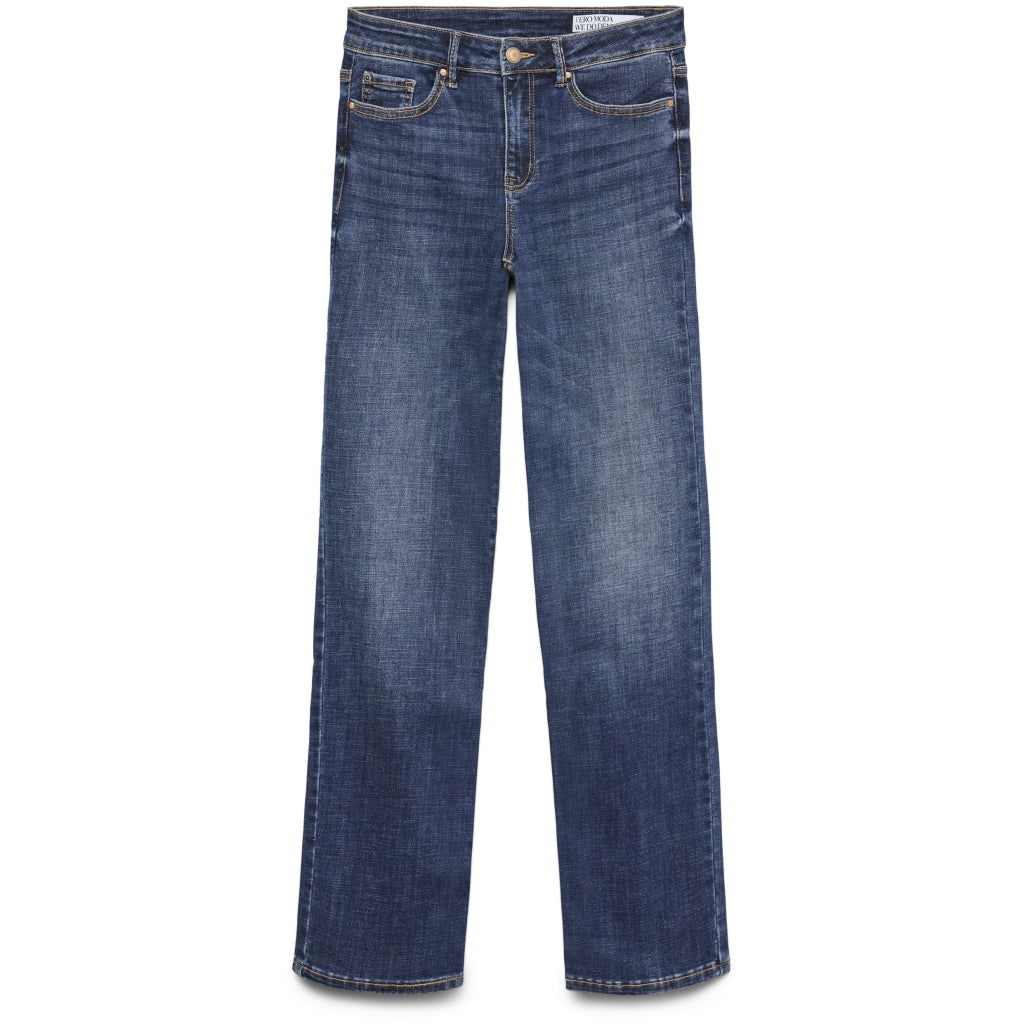 VERO MODA Dame Jeans VMFlash - Dark Blue Denim