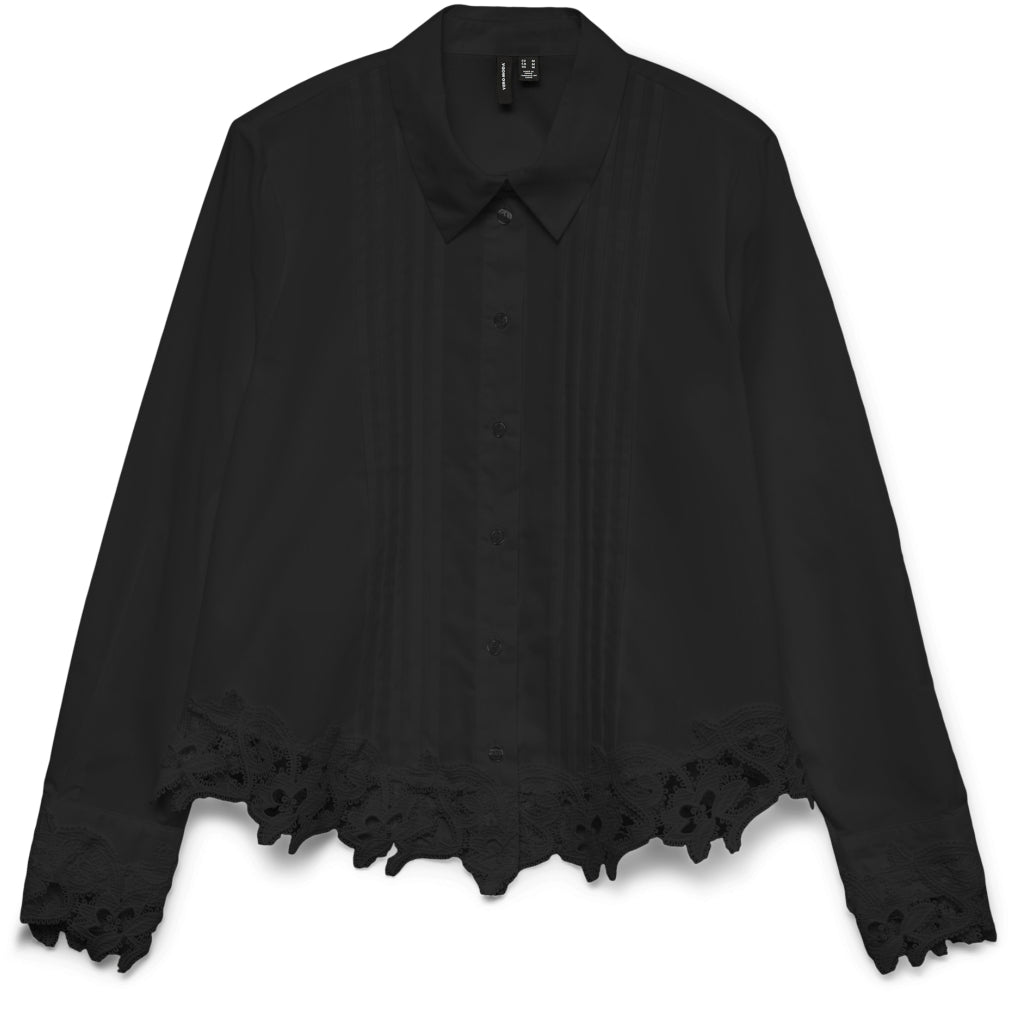 VERO MODA Dame Skjorte VMRoni - Black