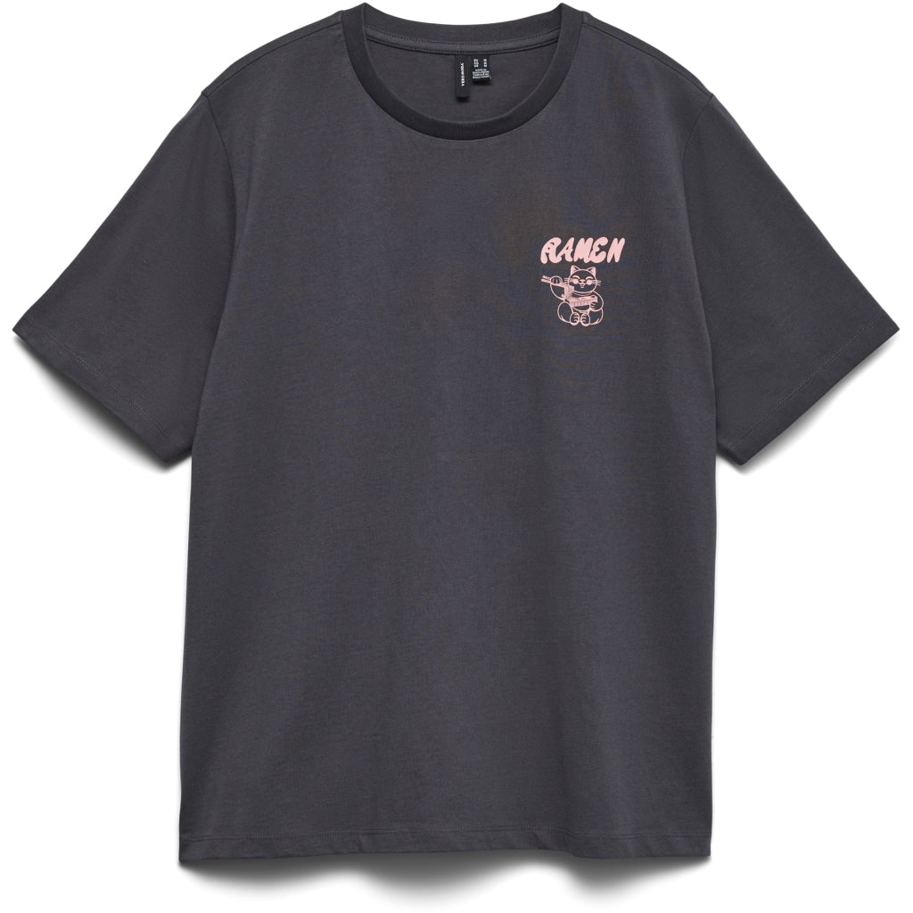 VERO MODA Dame Top VMLilje - Asphalt Ramen