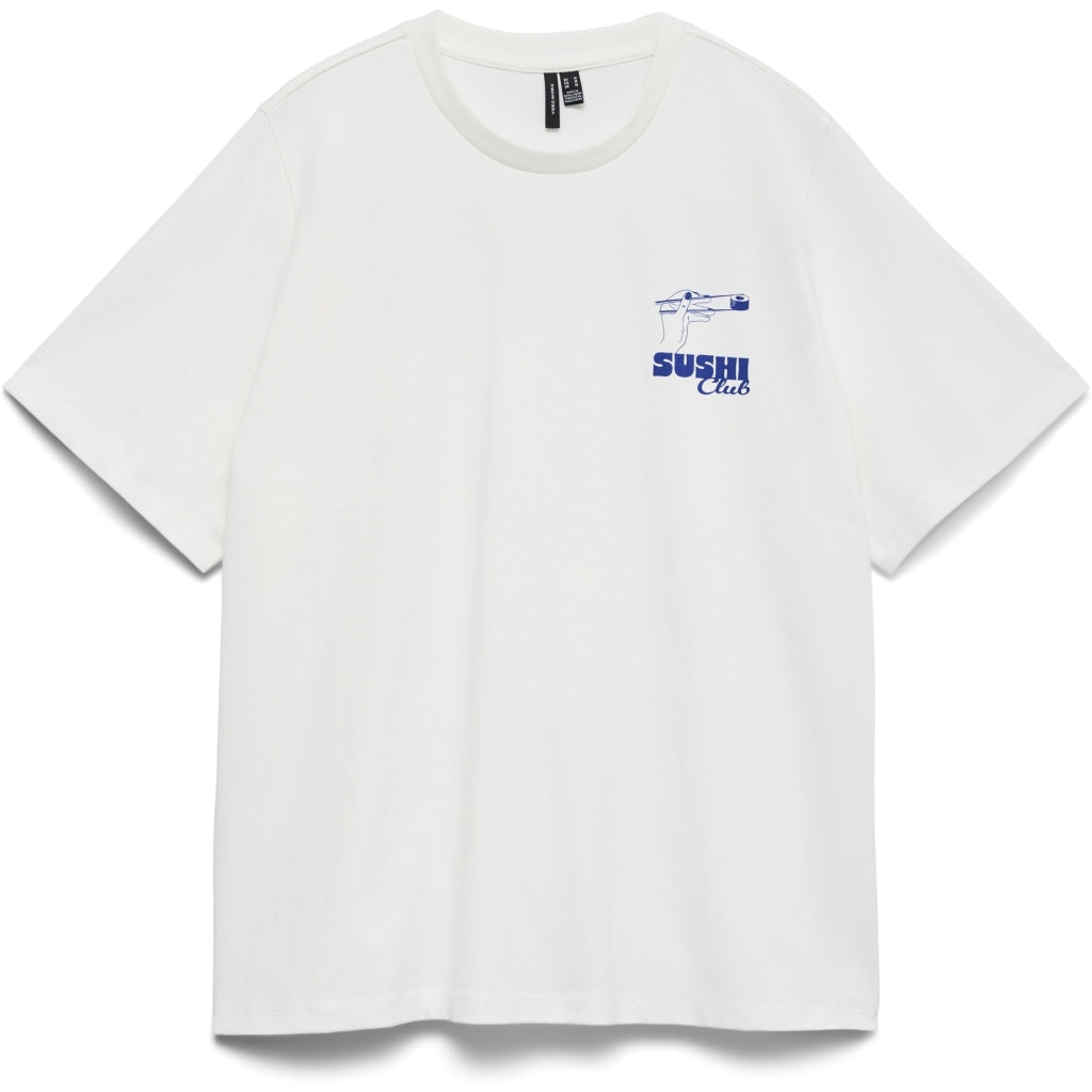 VERO MODA Dame Top VMLilje - Snow White Sushi