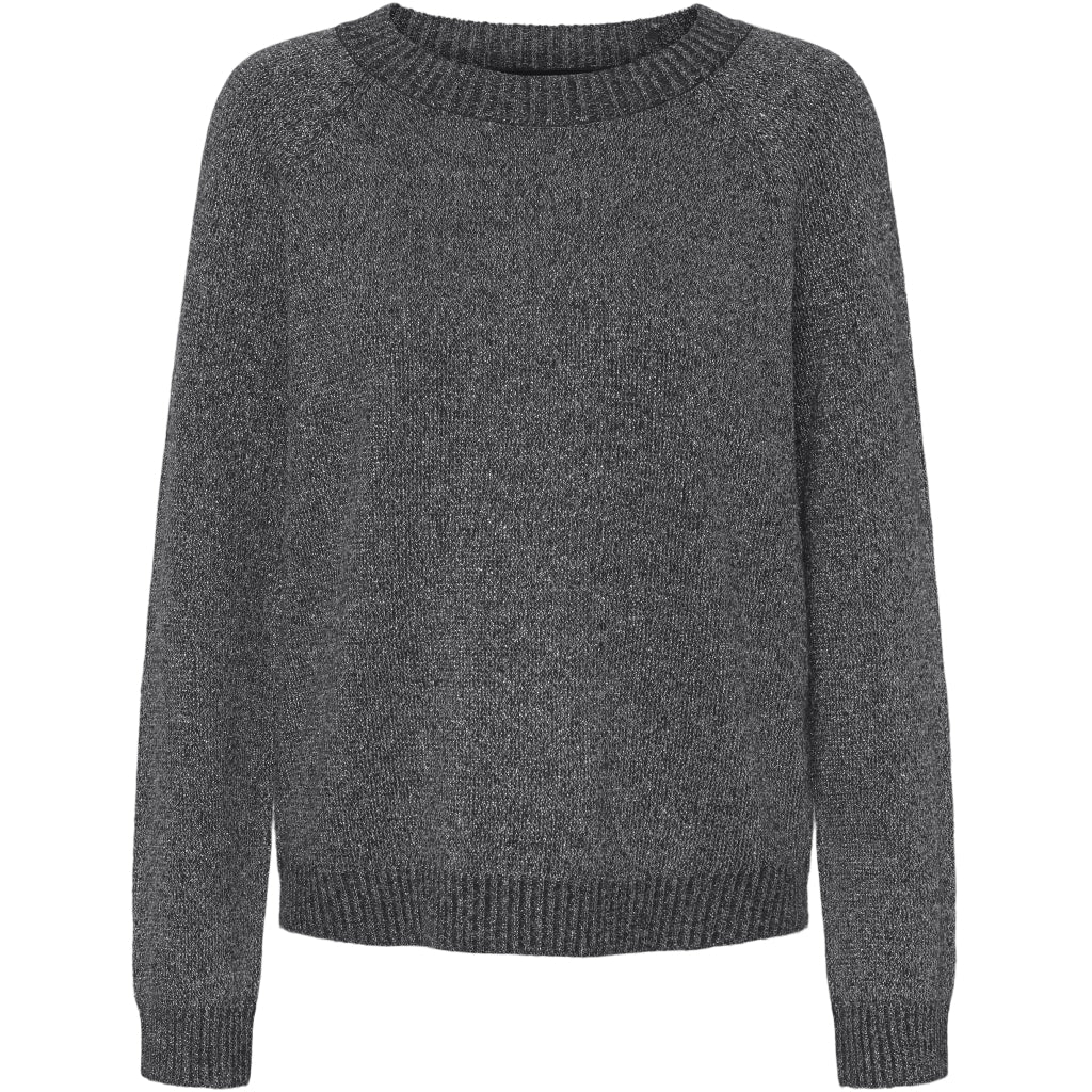 VERO MODA Dame Trøje VMDoffyshine - Asphalt Silver Lurex