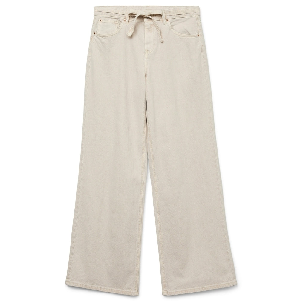 VERO MODA dame jeans VMKARLIE - Ecru