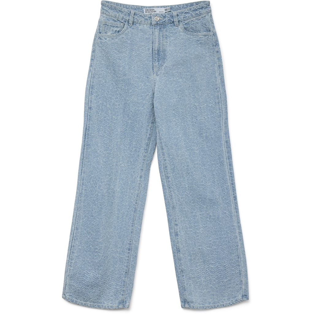 VERO MODA dame jeans VMKATHY - Light Blue Denim