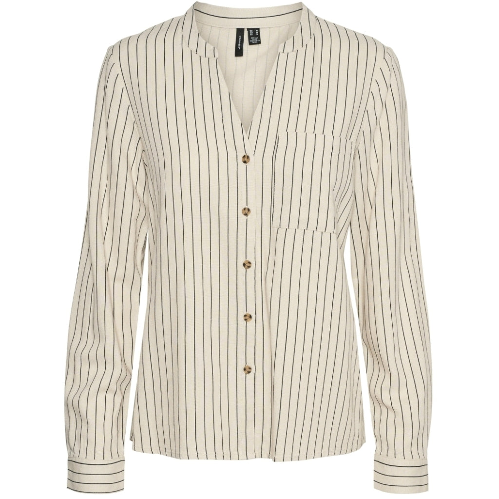 VERO MODA dame skjorte VMMYMILO - Silver Lining Anja