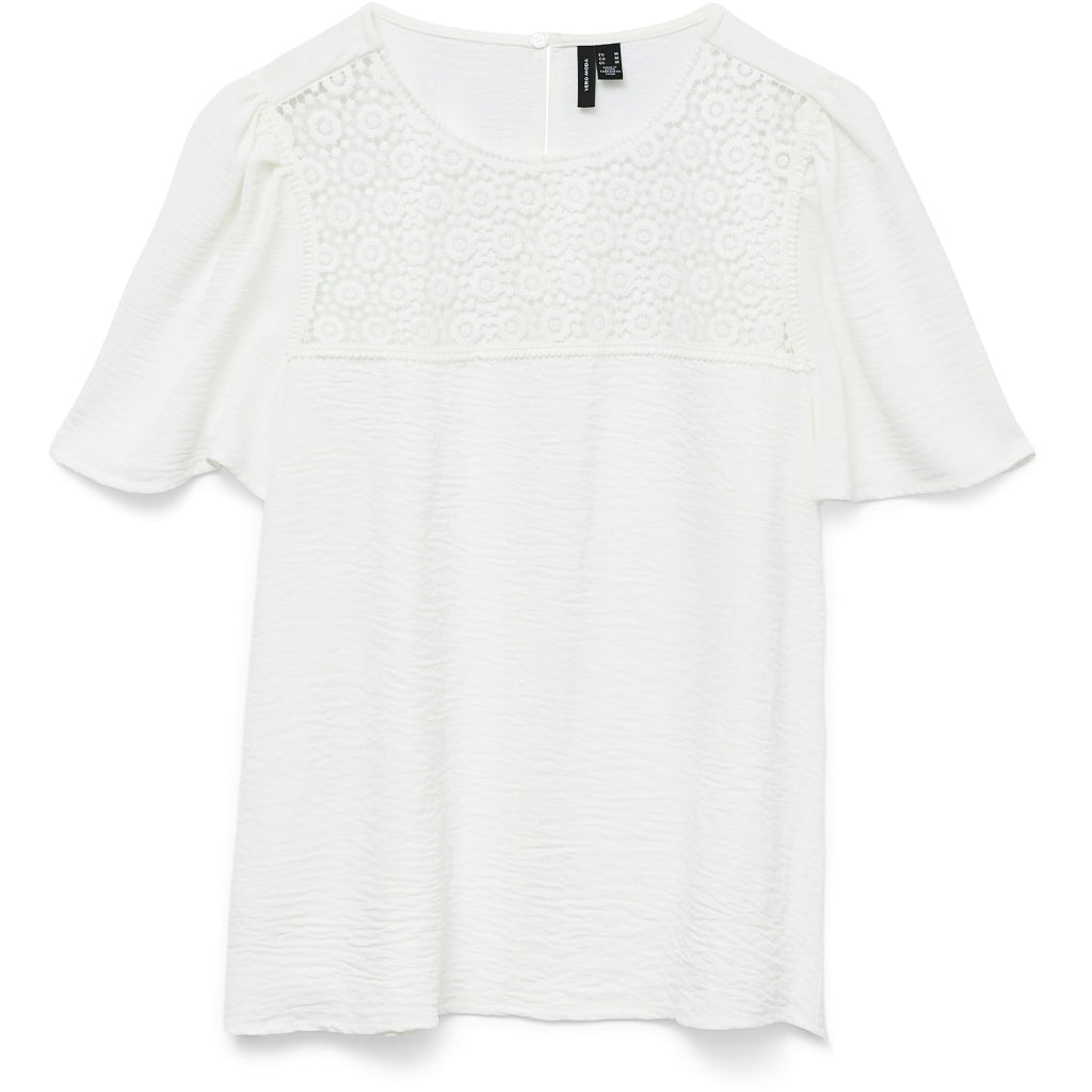 VERO MODA dame top VMALVA - Cloud Dancer